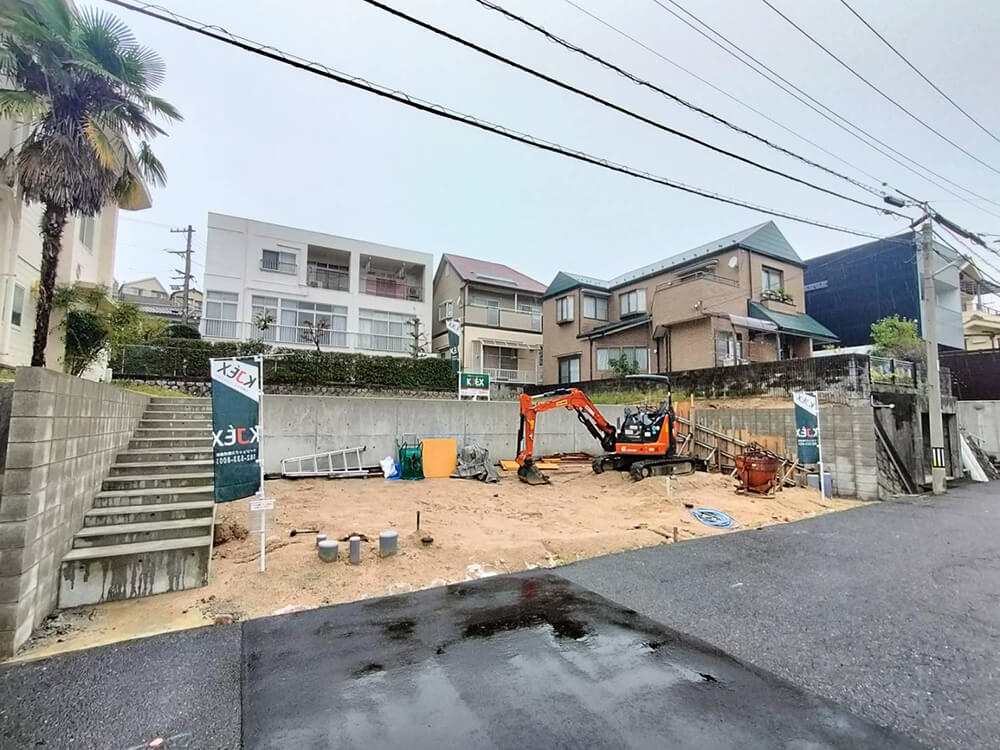 西区三滝本町一丁目土地　二区画