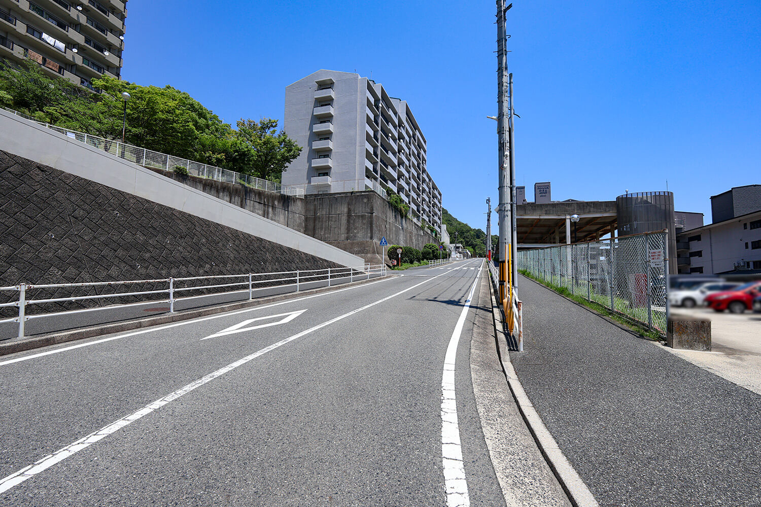 前面道路
