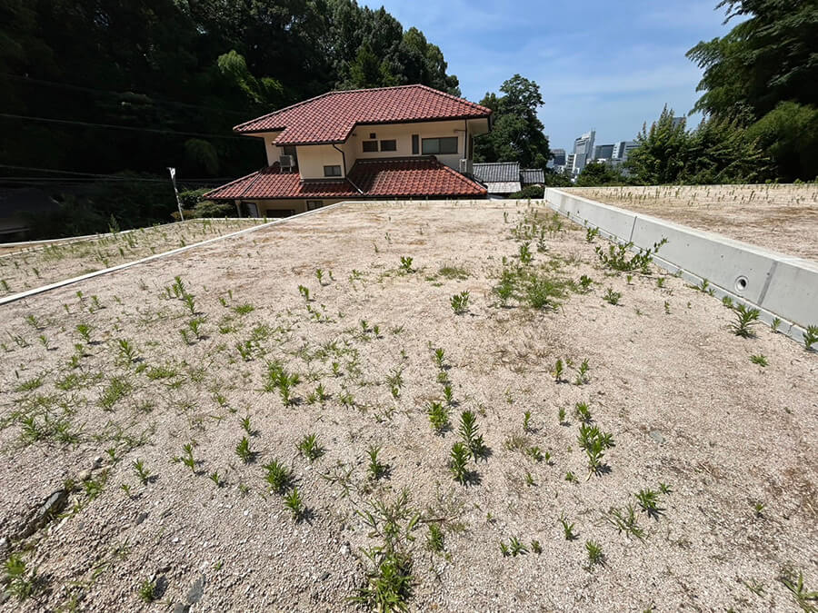 東区山根町土地