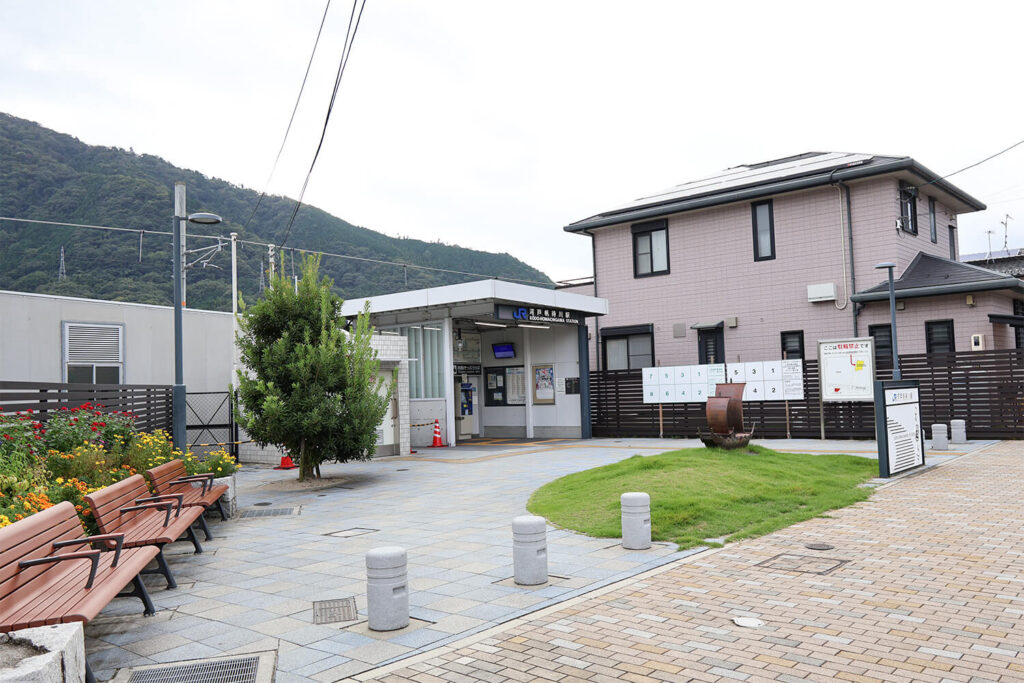 ＪＲ可部線「河戸帆待川」