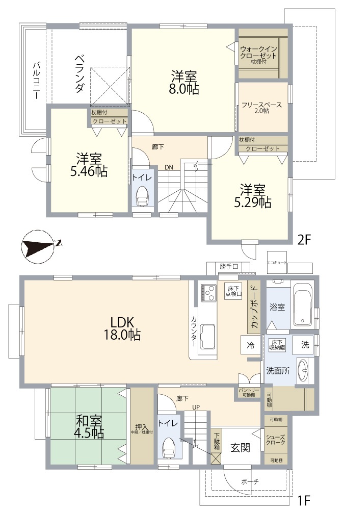焼山桜が丘2号間取り