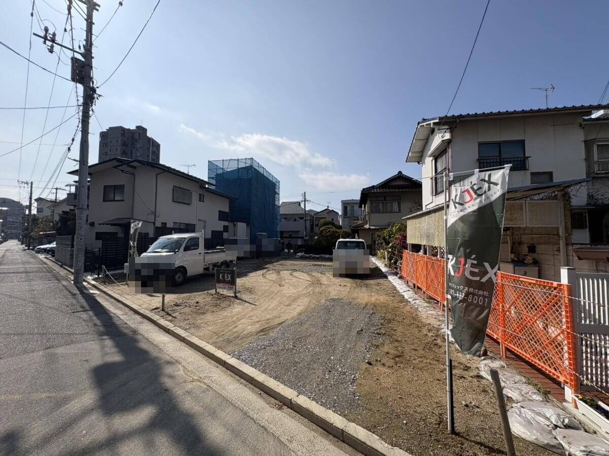 南区翠五丁目土地2区画（A-1、A-2）