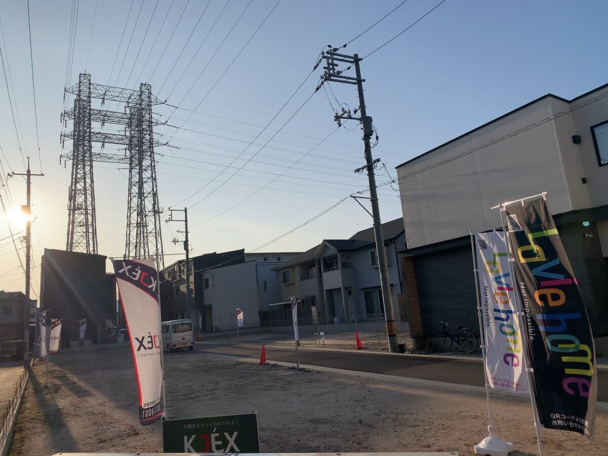 西区庚午南二丁目土地3区画