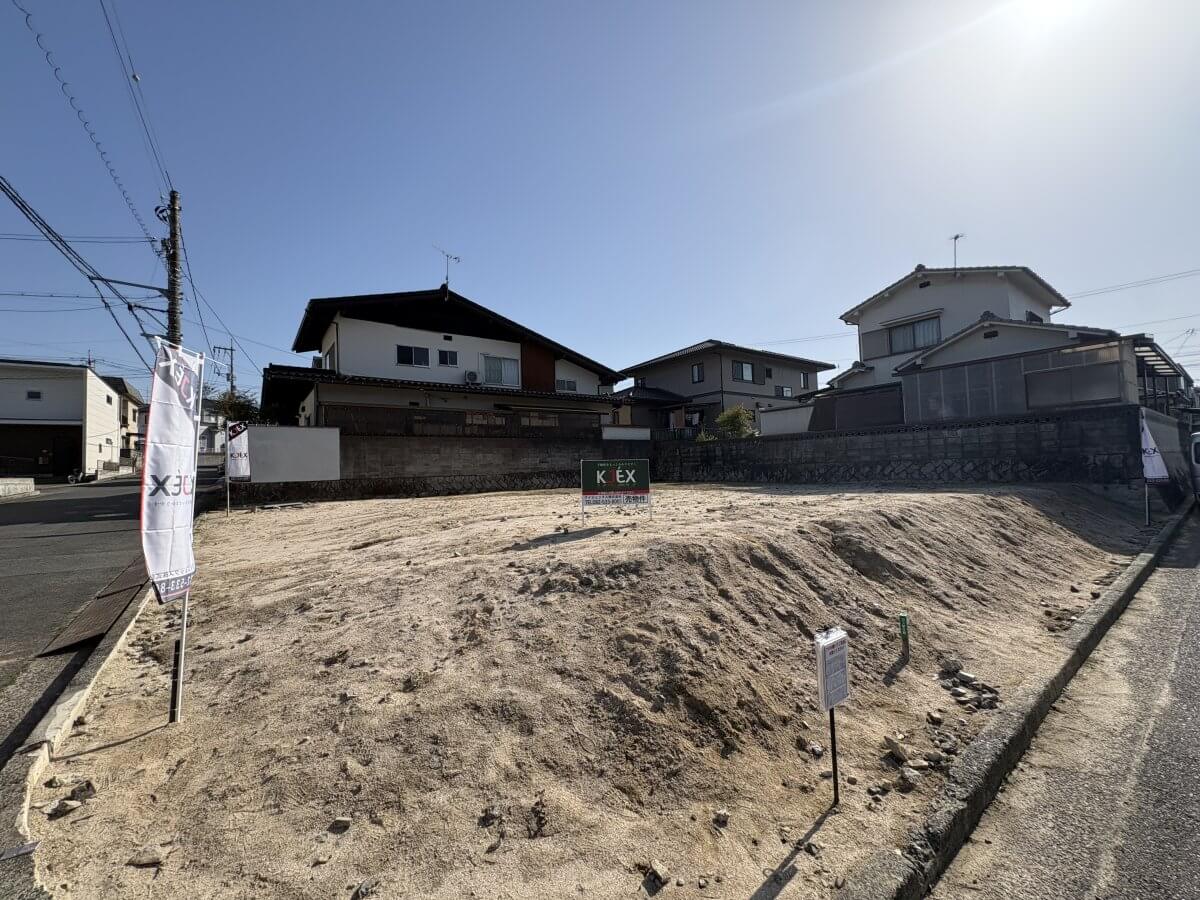 安佐南区伴東八丁目土地 2区画