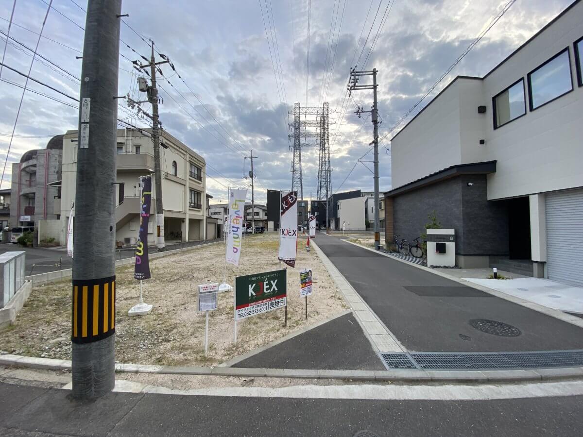 西区庚午南二丁目土地3区画