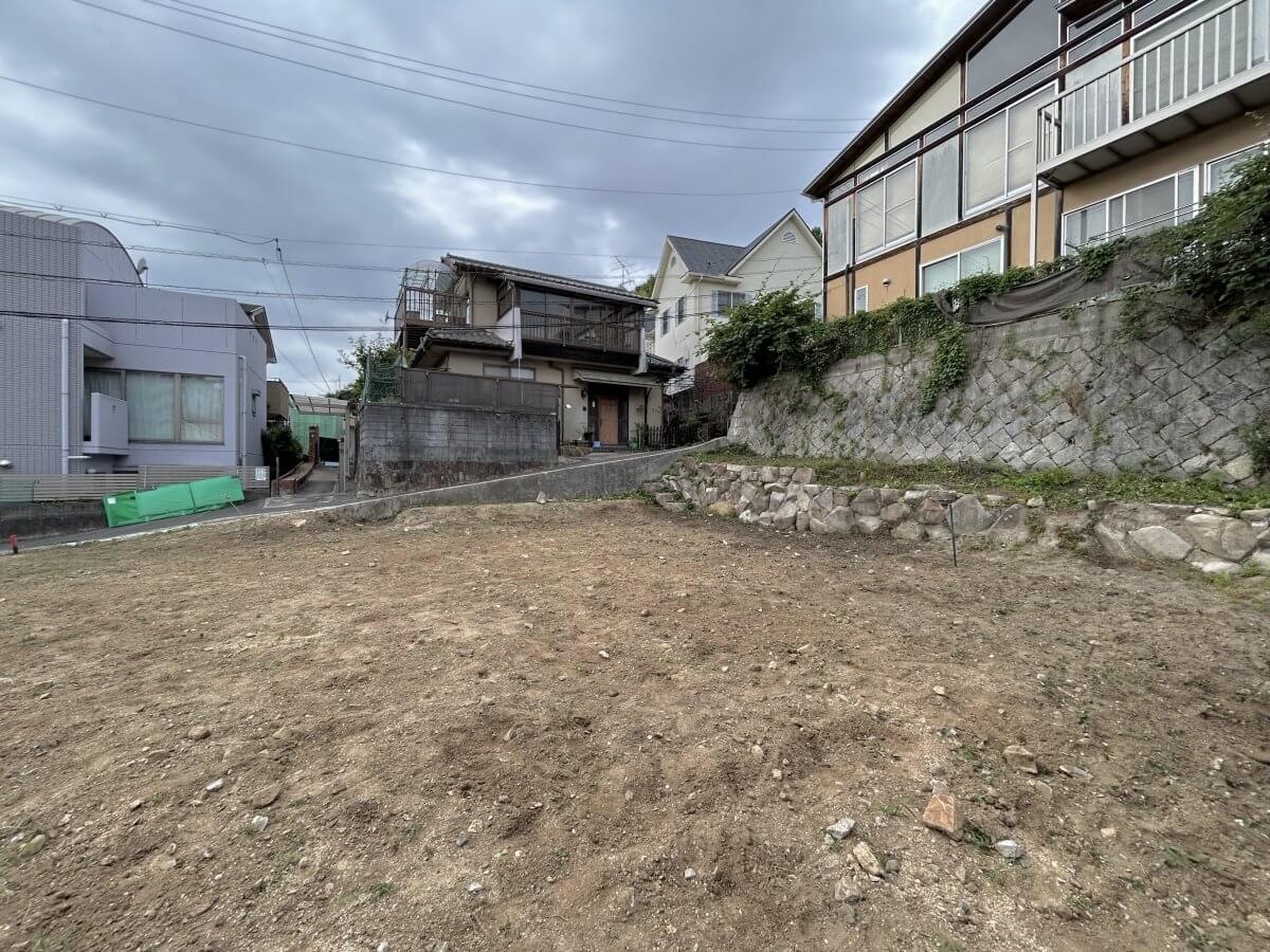 東区牛田旭二丁目土地2区画