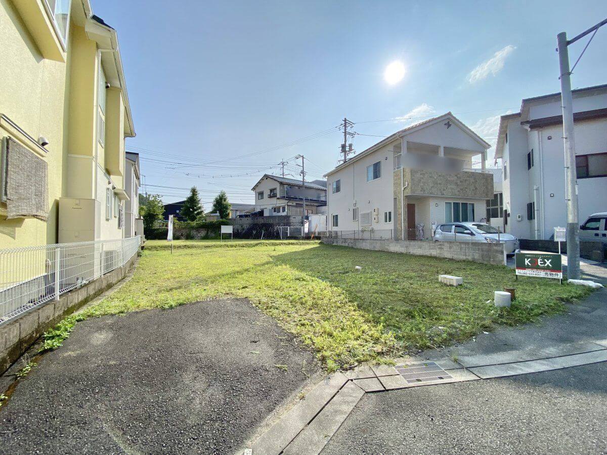 安佐南区高取北三丁目土地2区画